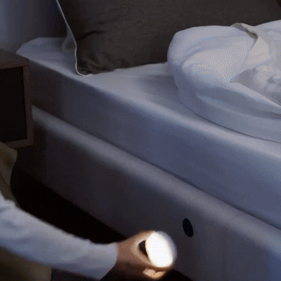 💡✨ Smart Motion Sensor LED — Rechargeable, Stylish & Super Bright! 🔋👣