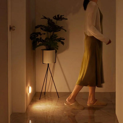 💡✨ Smart Motion Sensor LED — Rechargeable, Stylish & Super Bright! 🔋👣