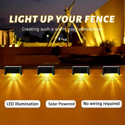 ☀️ Waterproof Solar LED Deck Lights 🌙 | Auto On/Off ✨